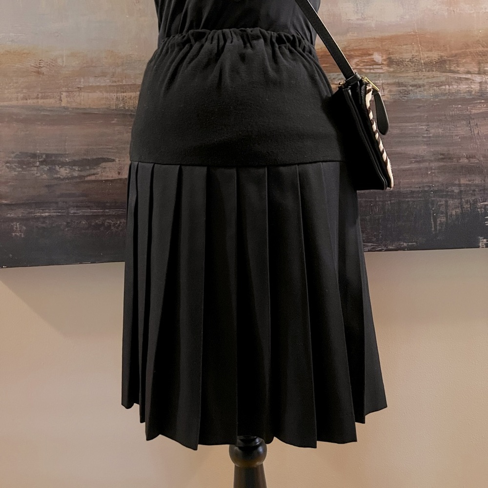 Rhonda Maternity black pleated skirt - Picture 6 of 14